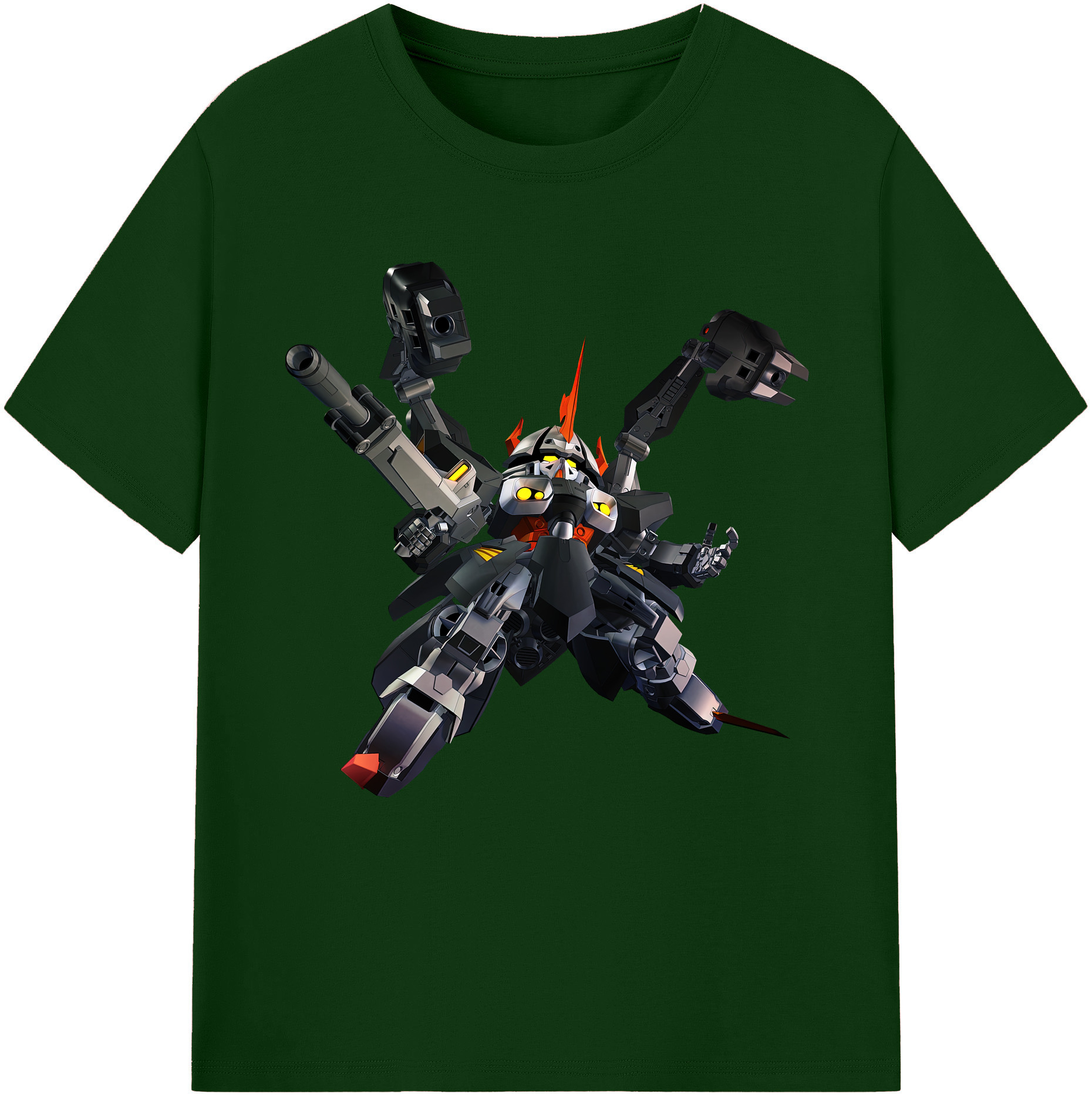 （画像用） 機動戦士ガンダム Mobile Suit Gundam 綿100％半袖Tシャツ（フロントプリント）